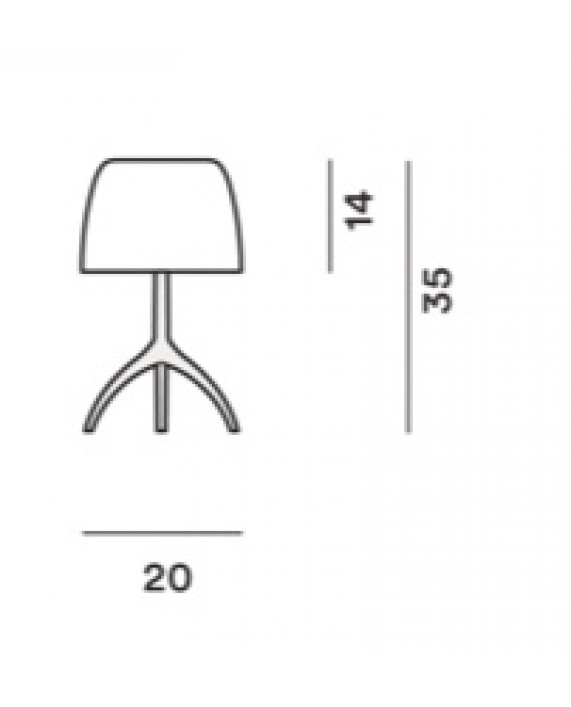 Foscarini Lumiere Pastilles Table Lamp